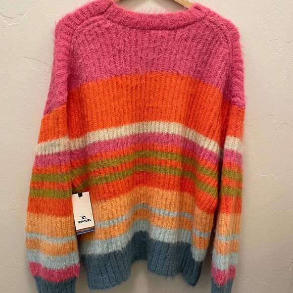 Rip Curl Hibiscus Heat Chunky Stripe Knit NWT - Picture 8 of 8